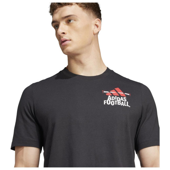 Adidas Ανδρική κοντομάνικη μπλούζα Football Graphic Tee